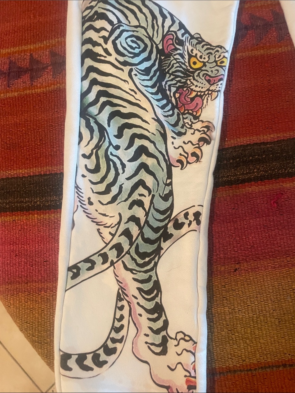 Eternal Art Wear Tiger , Cross  Drawstring Sweats - Picture 4 of 10